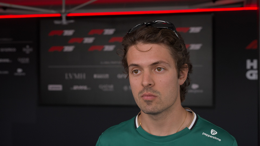 Drugovich reacts to 'last minute' call to drive Aston Martin in FP1