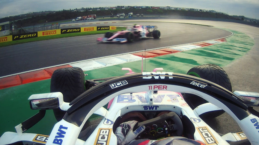 2020 Turkish Grand Prix Qualifying: Pérez spins on final Q3 lap