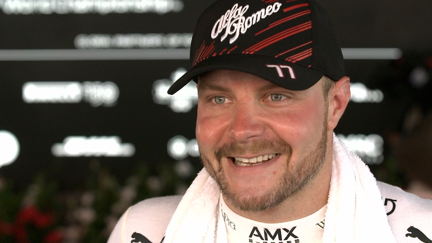 Valtteri Bottas pleased to be 'best of the rest' in Spain qualifying
