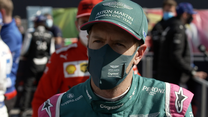 Sebastian Vettel admits Aston Martin 'just didn't have enough pace today'