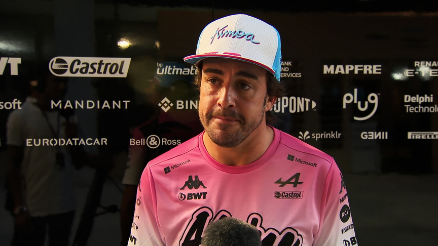 Fernando Alonso: Alpine 'seem fast' in Miami GP practice