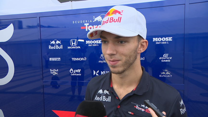 Pierre Gasly: 'A really positive day' in Sochi