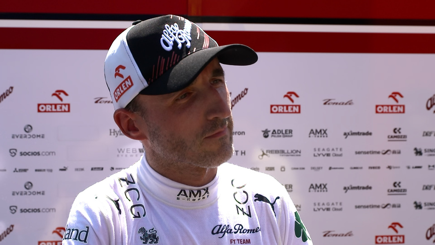 Robert Kubica: 'It's always nice to drive an F1 car'