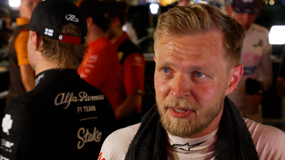 Magnussen beaming after exciting battle with Tsunoda – and first points of the year – in Jeddah