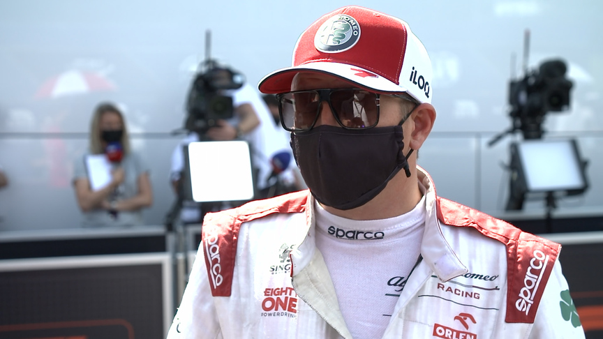 Kimi Räikkönen laments 'very poor' second lap in Austria qualifying