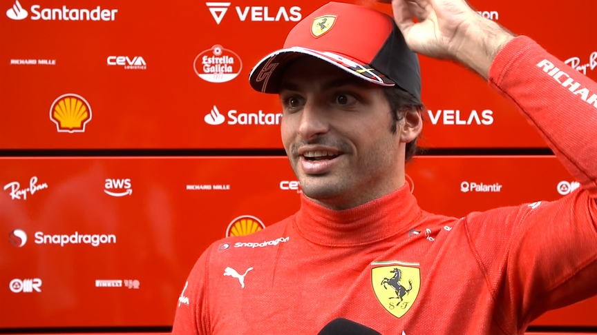 Carlos Sainz both 'optimistic' and 'cautious' after a solid Netherlands Friday practice