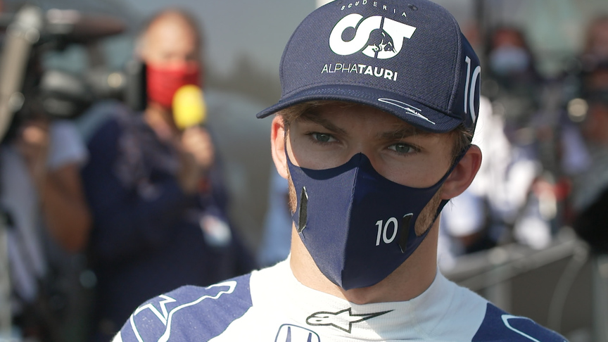 Pierre Gasly: 'I saw some space... it didn't work out'