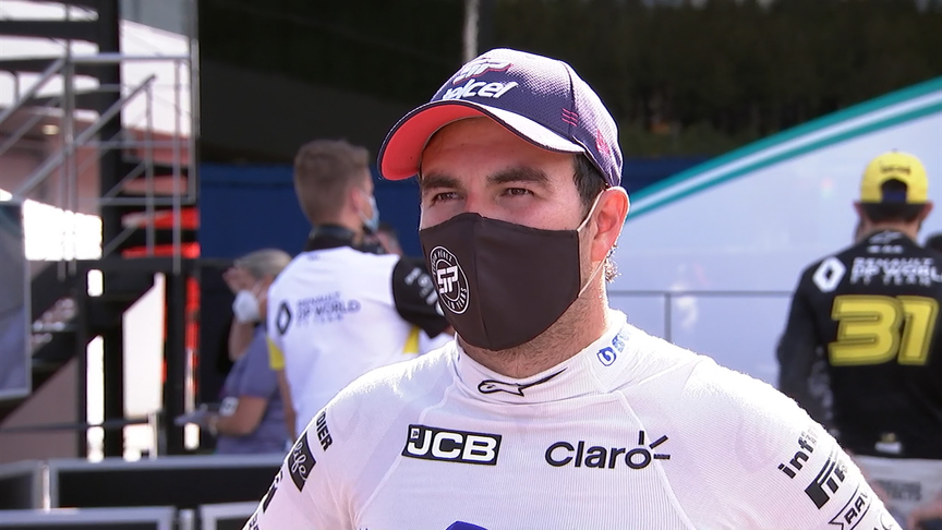 Sergio Perez glad to have 'competitive package'