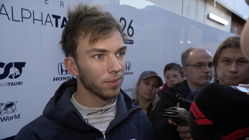 Pierre Gasly: 'Good to feel the power of an F1 car' again
