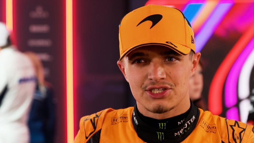 Norris happy with P6 after ‘difficult day’ at season-opener