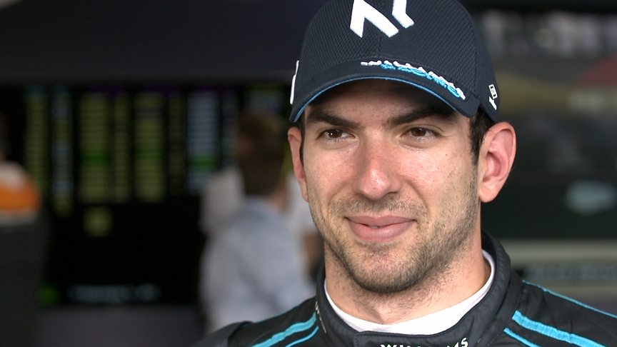 Nicholas Latifi: British GP was 'first time I've properly been racing in the pack'