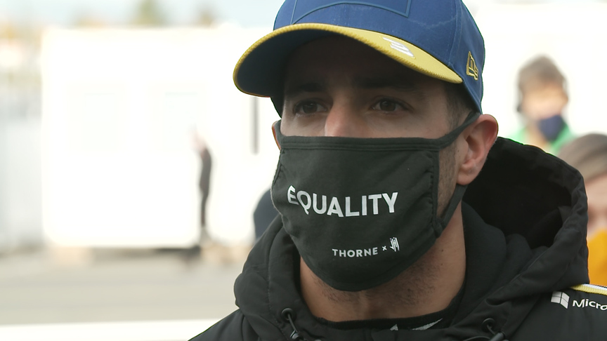 Daniel Ricciardo excited to race from P6 at Eifel GP