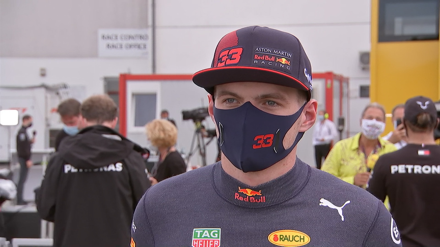 Max Verstappen: 'Second place was like a victory to us'