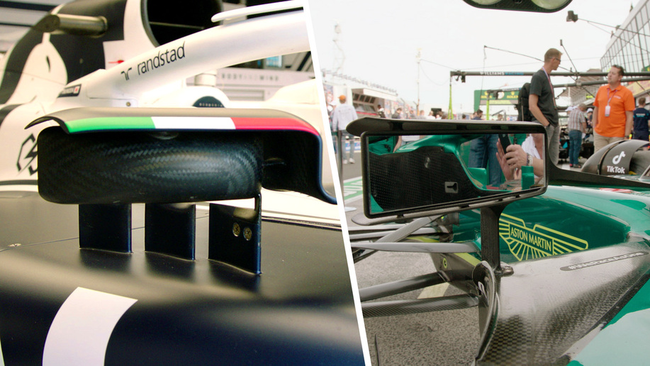 Free preview: F1 TV Tech Talk –  Why are teams testing giant mirrors?  | Crypto.com