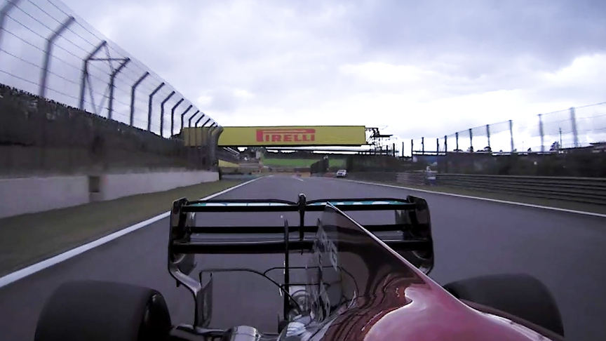 Hamilton disqualified from Brazil qualifying after DRS infringement