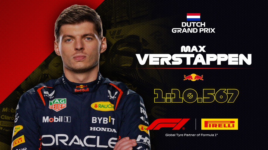 ONBOARD: Max Verstappen’s 2023 Pirelli Pole Position Award lap at the Dutch Grand Prix