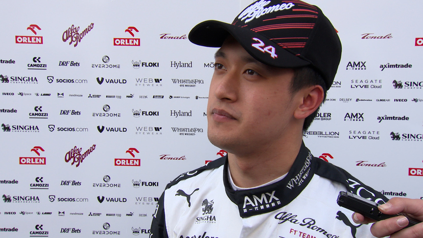 Guanyu Zhou: Midfield was 'super close' at Silverstone practice