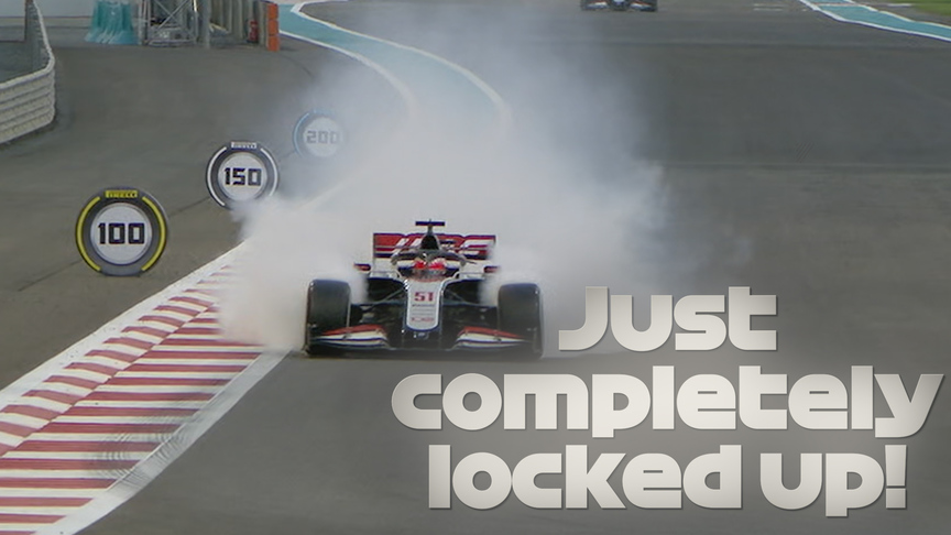 2020 Abu Dhabi Grand Prix FP2: Fittipaldi shocked by massive lock-up