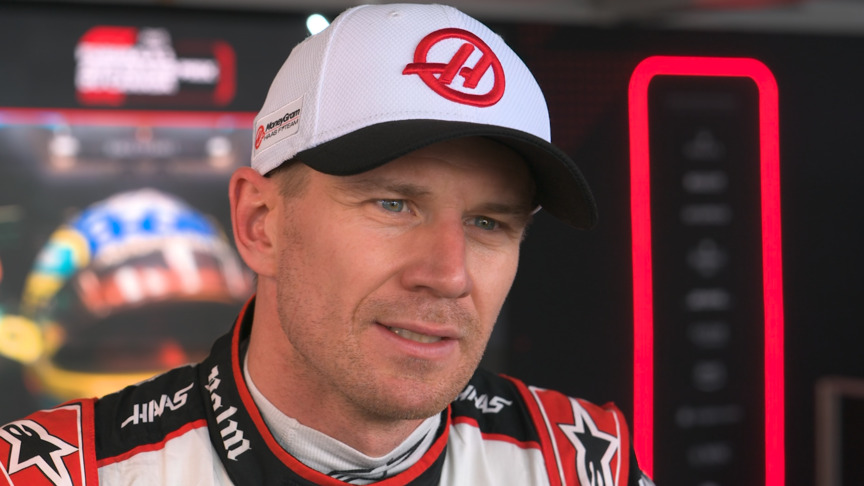 Hulkenberg reveals rear wing issue cost him time as he drops out in Q1