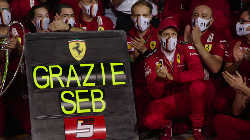 Sebastian Vettel's Ferrari farewell