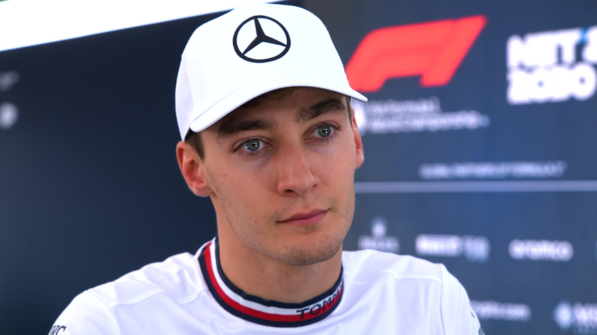 George Russell apologises to Sainz for Lap 1 crash at COTA