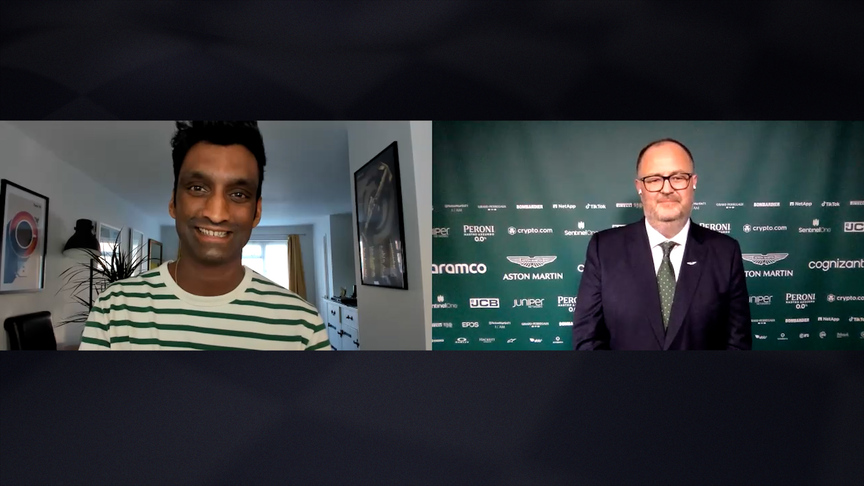 Tom McCullough had 'fun winter' working on Aston Martin's 2022 car