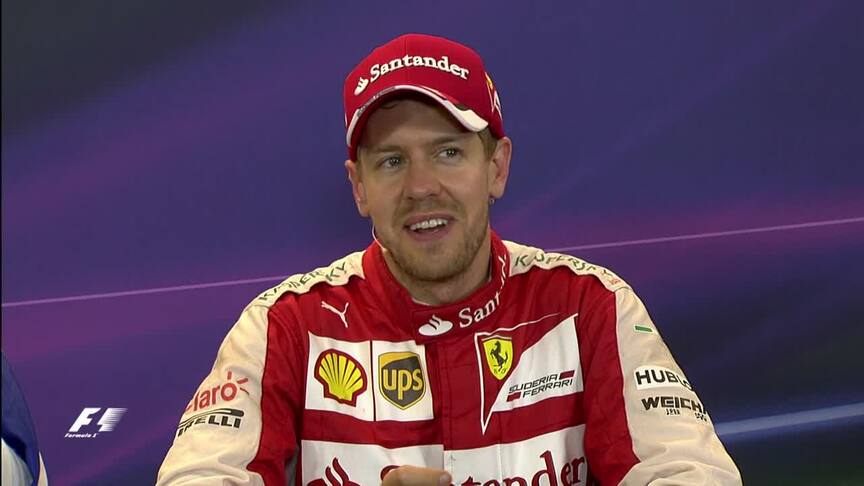 Sebastian Vettel Interview nach dem Rennen in den USA