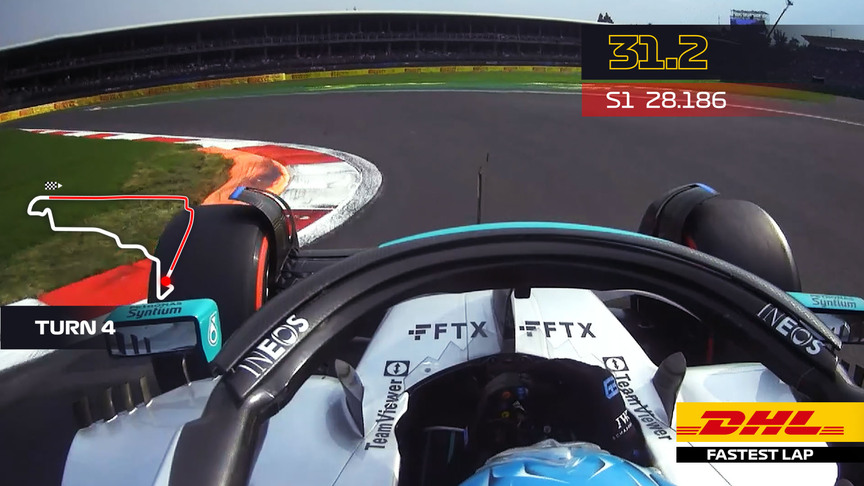 DHL Fastest Lap Award – 2022 Mexico City Grand Prix