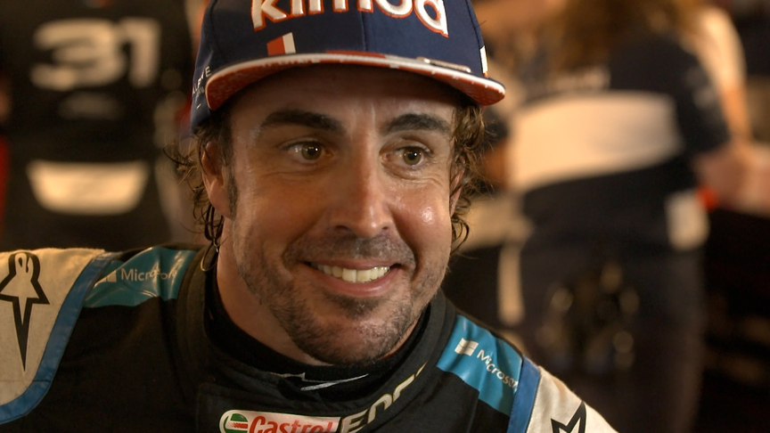 Fernando Alonso: 'You're really interested in my race?'