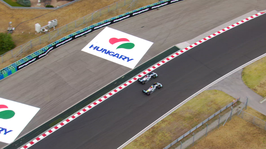 2022 Hungarian Grand Prix: Russell and Hamilton tussle for P2 in Hungary