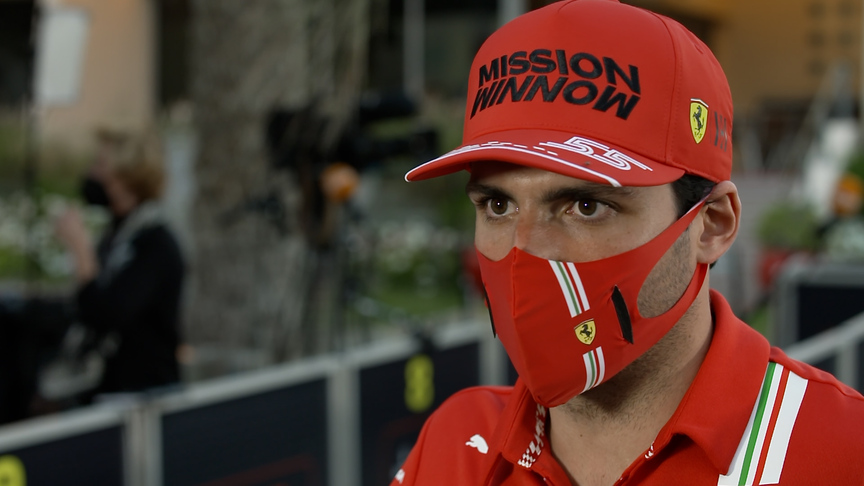 Carlos Sainz keen to enjoy his first race with Ferrari