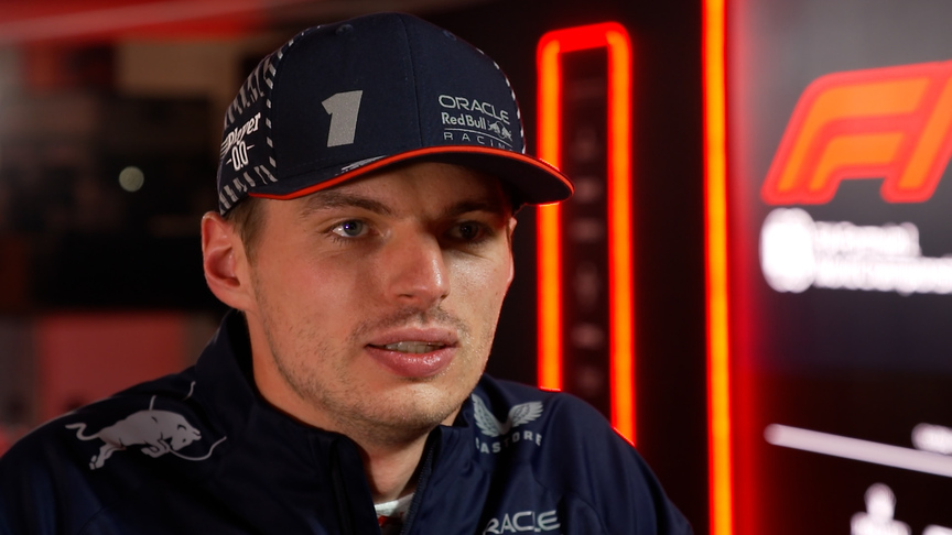 Verstappen reveals he was ‘pushing flat out to the end’ to seal victory in Vegas