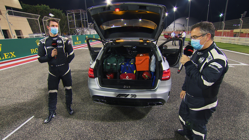 Inside the Formula 1 Medical Car