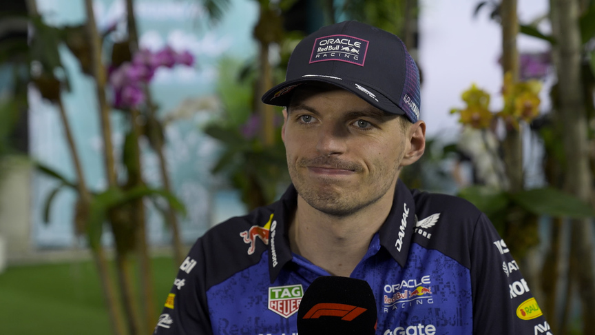 ‘I just lost the rear' – Verstappen explains his Lap 1 spin in Miami