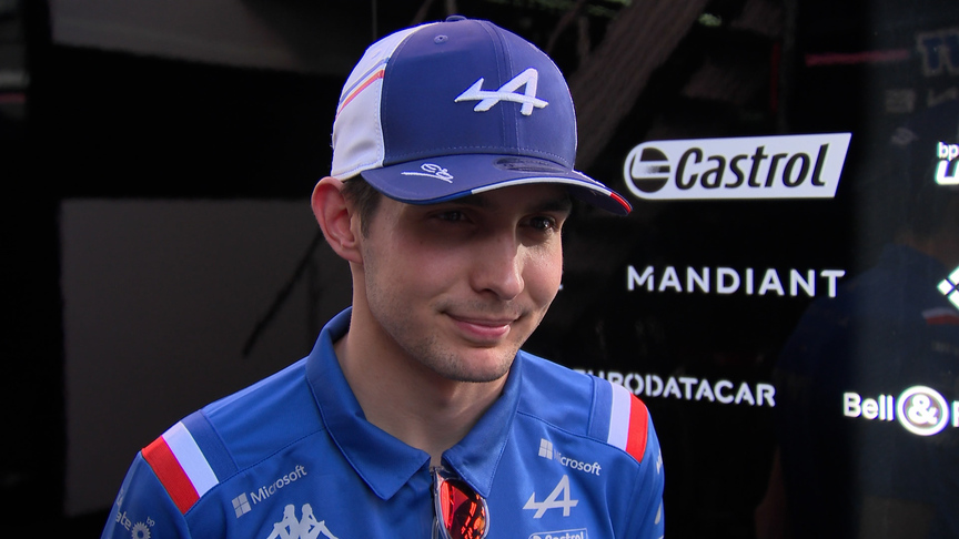 Esteban Ocon happy Alpine are 'good contenders' for top 10