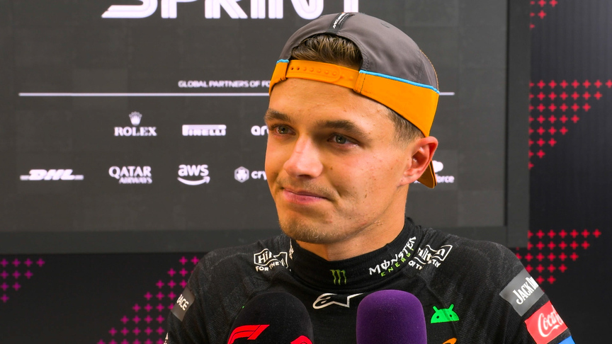 'It's always tense' but 'we managed it well' – Norris on McLaren's Sprint tactics