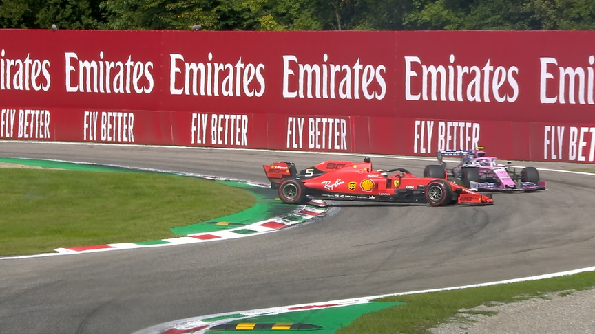 Italian GP: Vettel's dramatic Ascari spin costs Stroll and Gasly