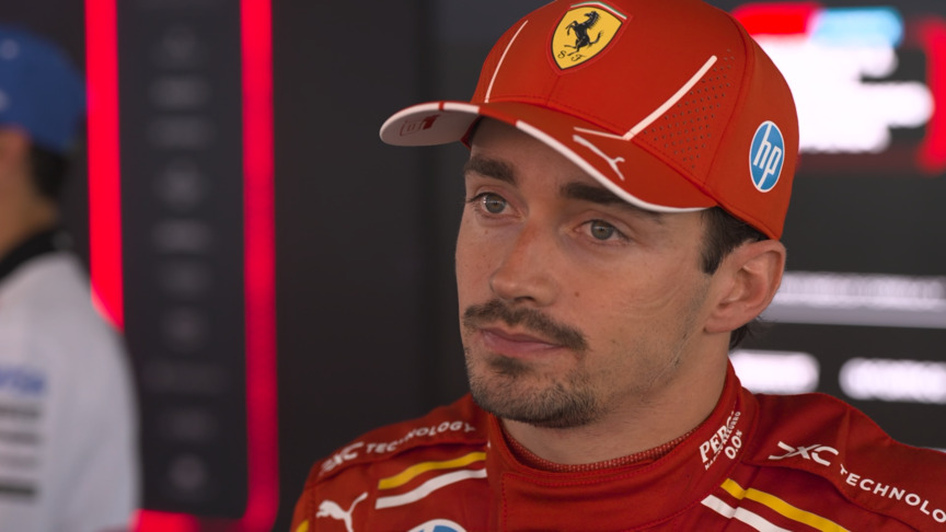 ‘It’s a shame’ – Leclerc explains early race contact with team mate Sainz