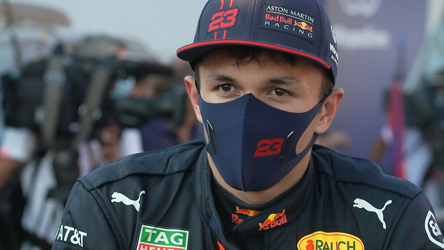 Alexander Albon: First F1 podium feels 'pretty special'