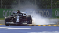 2020 Italian Grand Prix: Bottas locks up on way to grid