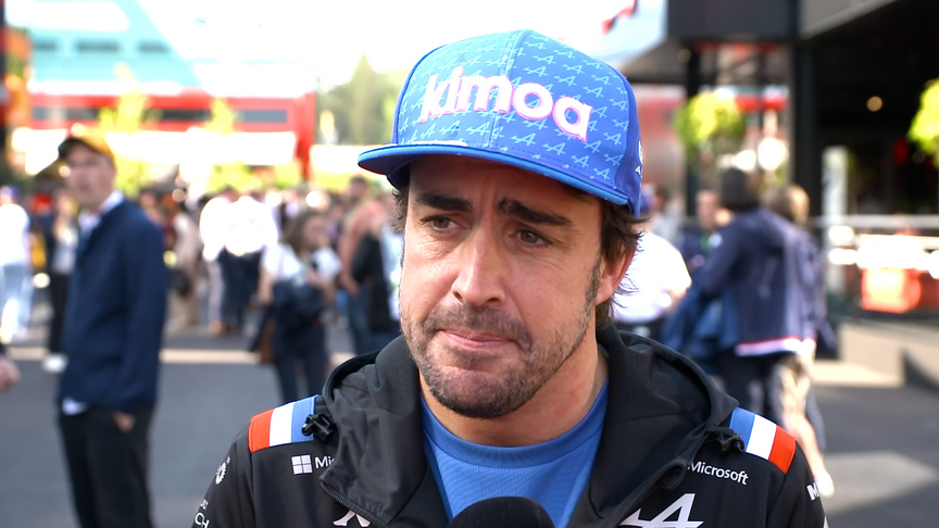 P5 Alonso feels clash with Hamilton was 'normal incident'