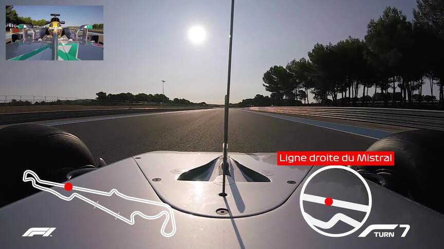 CIRCUIT GUIDE: Lewis Hamilton's onboard lap of Paul Ricard