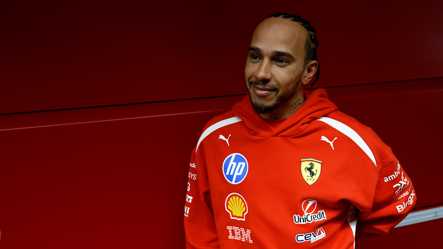 Hamilton reflects on 'really productive day' despite mixed weather in Barcelona