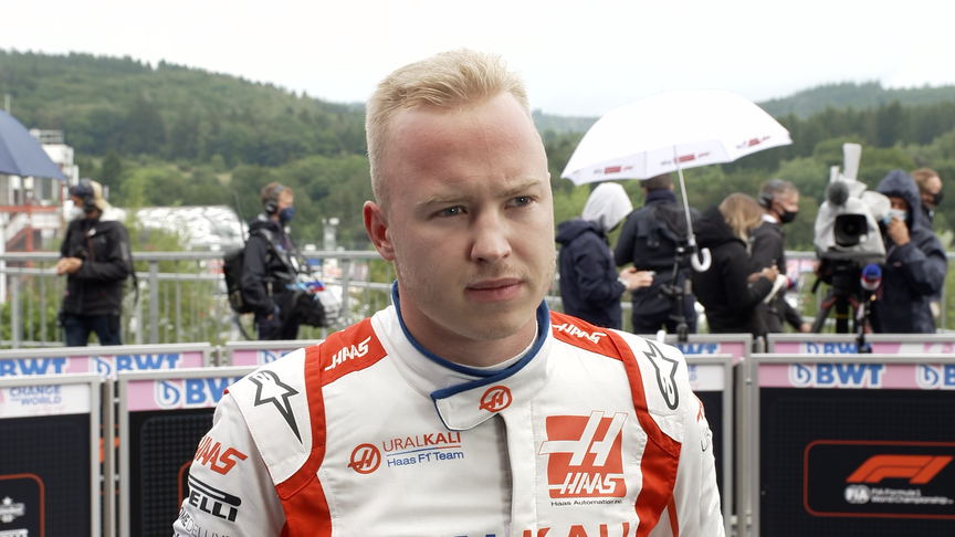 Nikita Mazepin 'upset' not to 'maximise every session' at Belgian GP weekend