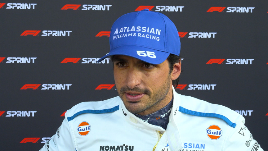 'It's been a tough day' - Sainz reflects on balance problems in Sprint Qualifying