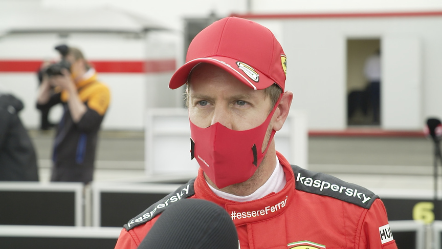 The Mercedes cars are in 'a different universe', admits Sebastian Vettel