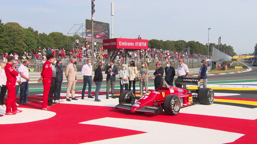 Parabolica is now Alboreto: F1 and Monza honour the life of the late Italian driver
