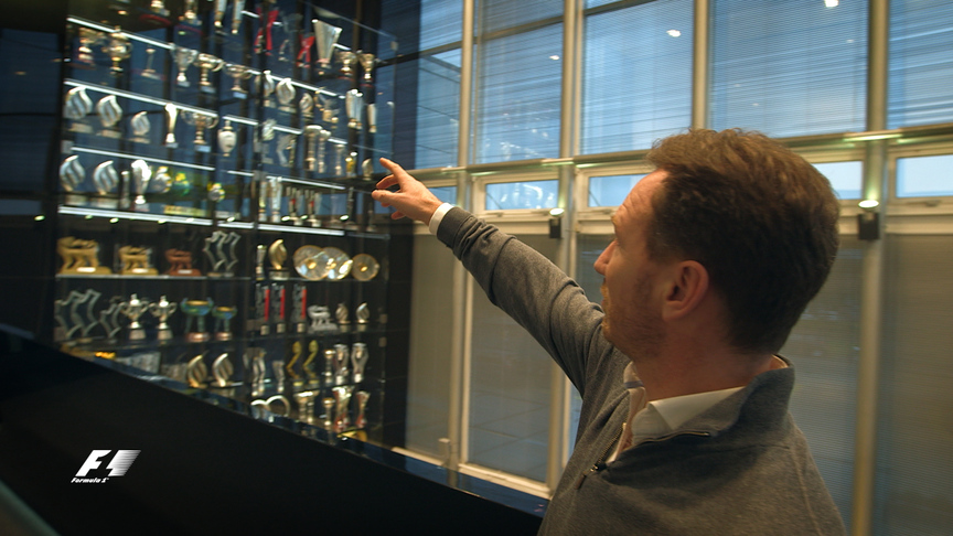 Christian Horner's Red Bull factory tour