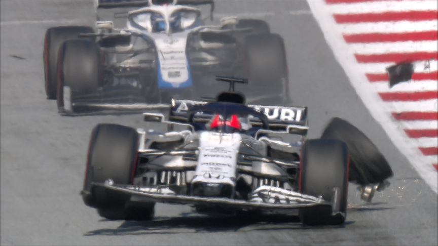 Austrian Grand Prix 2020: Kvyat's race comes to dramatic end