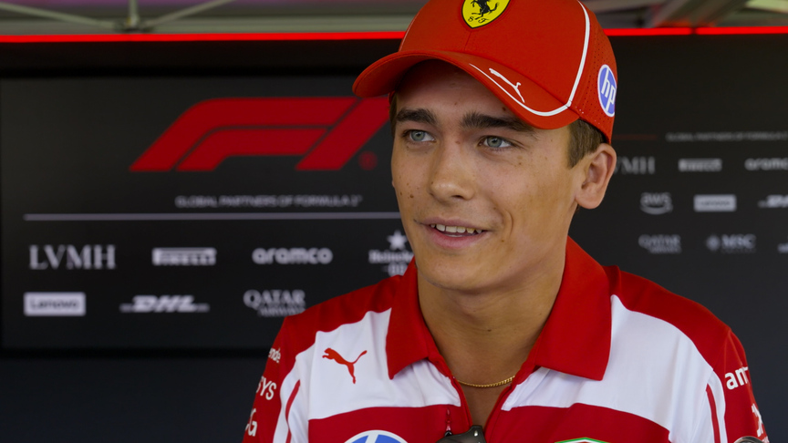 ‘It was loads of fun’ – Beganovic beaming after first run in 2026 Ferrari